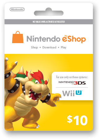 Nintendo eShop Prepaid Card $10 US Key