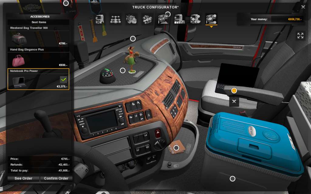 Euro Truck Simulator 2 - Cabin Accessories DLC Steam Gift