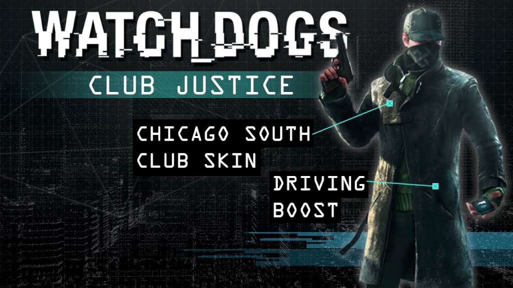 Watch Dogs - DEDSEC Outfit + Chicago South Club Skin Pack DLC EU PS3 CD Key