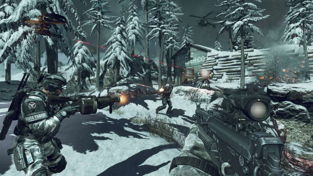 Call of Duty: Ghosts + Free Fall Bonus Map Steam CD Key