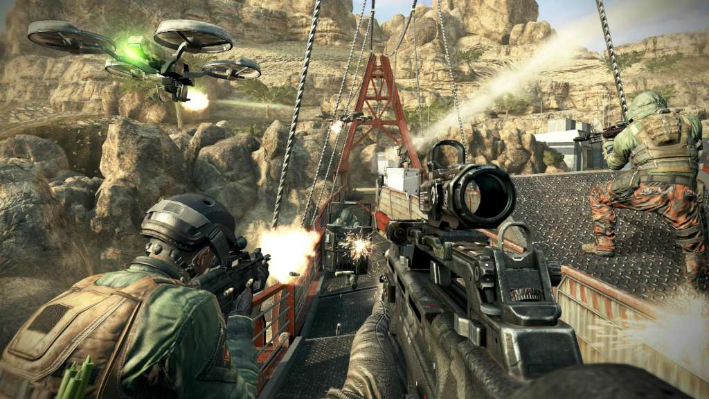 Call of Duty: Ghosts + Black Ops II + Black Ops II Season Pass UNCUT Steam CD Key