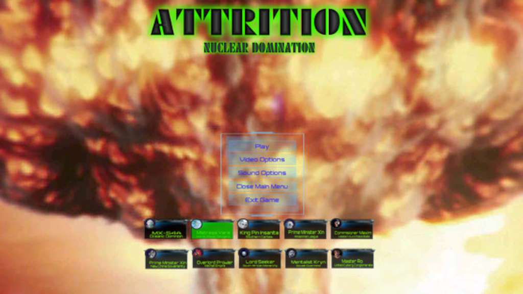 Attrition: Nuclear Domination Steam Gift