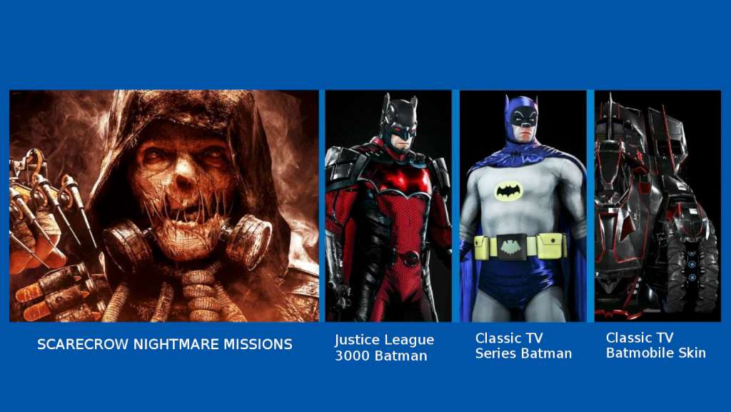 Batman: Arkham Knight + 3 DLC EU PS4 CD Key