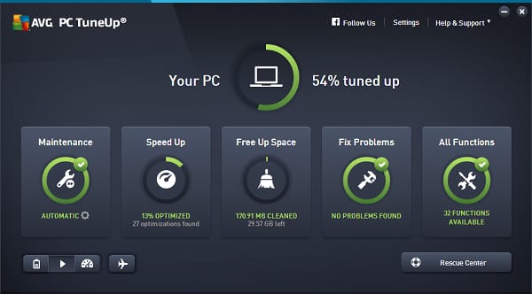 is avg tuneup safe