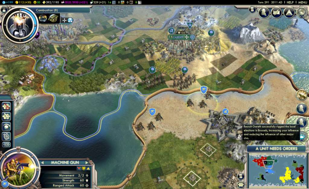 Sid Meier's Civilization V - Gods and Kings Expansion EU Steam CD Key