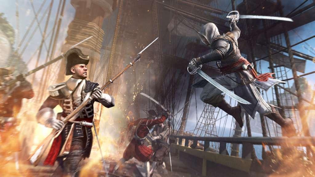 Assassin's Creed IV Black Flag + Assassin's Creed Rogue Ubisoft Connect CD Key