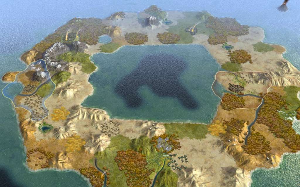 Sid Meier's Civilization V - Explorer's Map Pack DLC Steam Gift