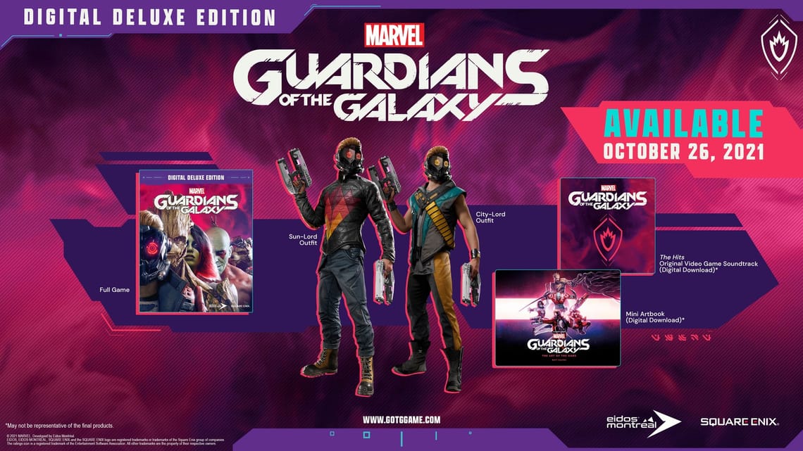 Calamity talent Rig mand Marvel's Guardians of the Galaxy - Throwback Guardians Outfit Pack EU PS5  Voucher | Buy cheap on Kinguin.net