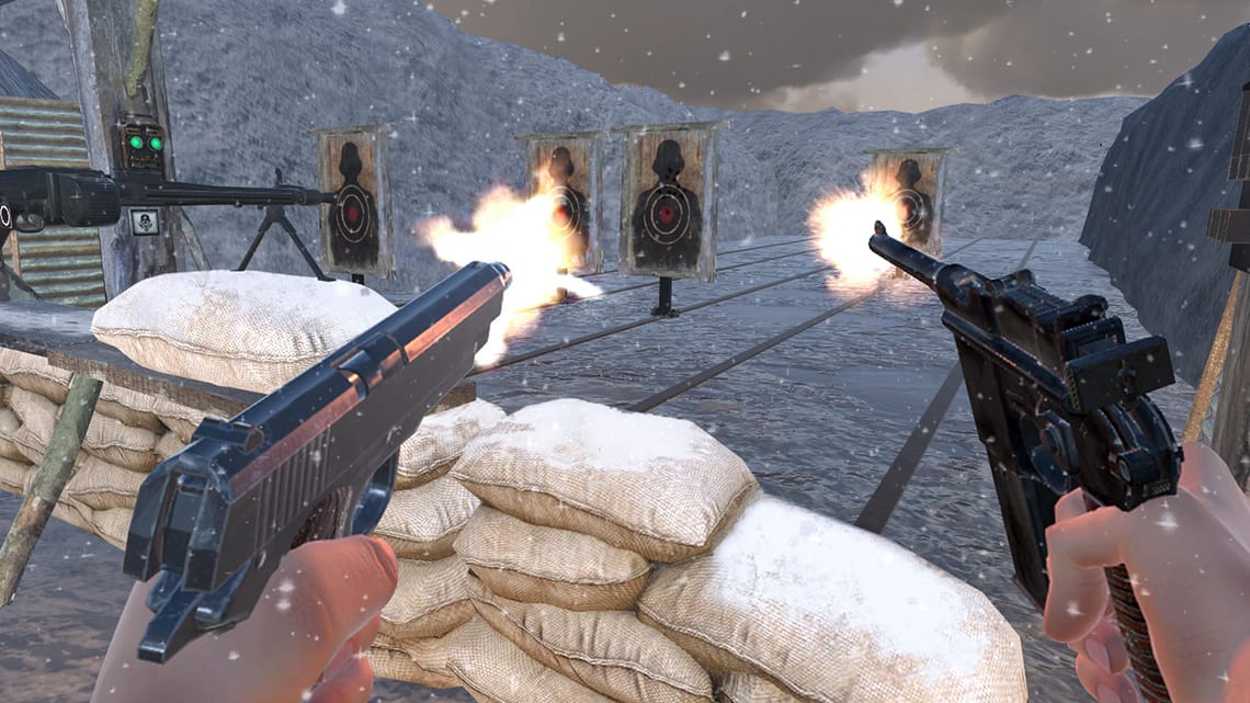 Distribuere Størrelse Migration World War 2 Winter Gun Range VR Simulator | Buy cheap on Kinguin.net