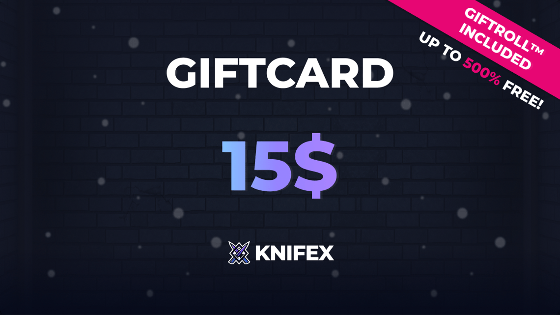KNIFEX $15 Gift Card