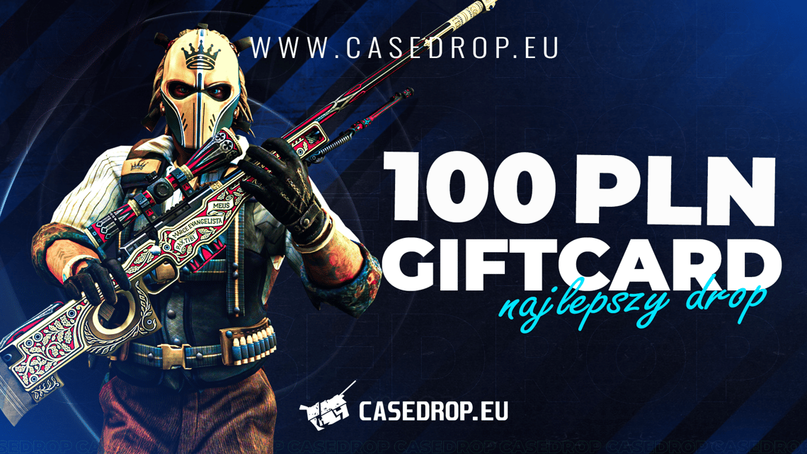 Casedrop.eu Gift Card 100 PLN Buy cheap on