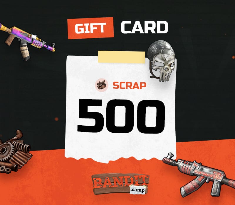bandit.camp 500 Scrap Gift Card Buy cheap on