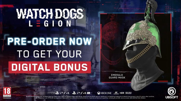 Metacritic - Watch Dogs: Legion (PS4/PC/XONE)