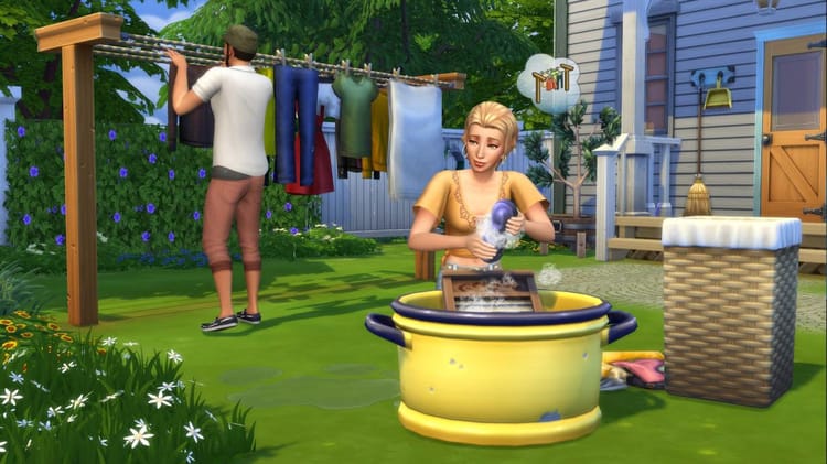 Klooster ongeluk campagne The Sims 4 - Laundry Day Stuff DLC XBOX One CD Key | Buy cheap on  Kinguin.net