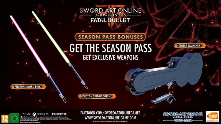 SWORD ART ONLINE: Fatal Bullet Steam Key for PC - Buy now