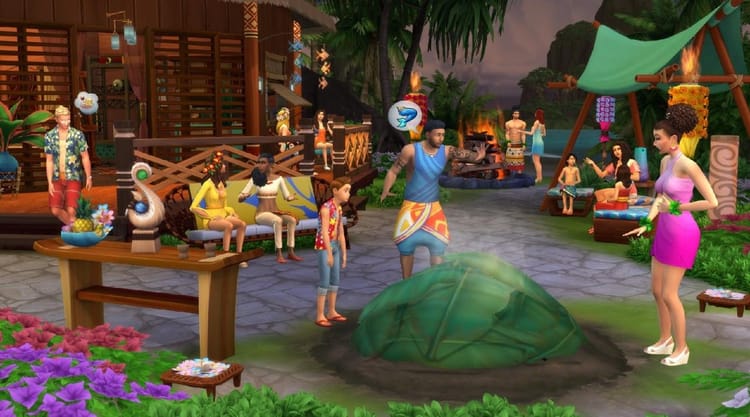 Aannemer Ga lekker liggen Boek The Sims 4 - Island Living DLC EU XBOX One CD Key | Buy cheap on Kinguin.net