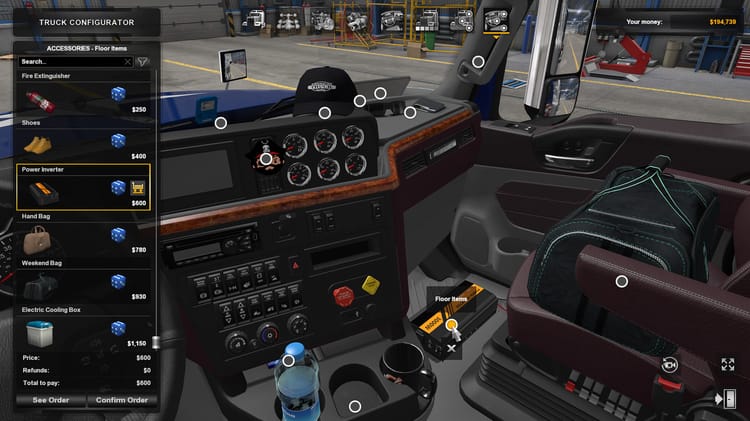 Lykkelig Loaded Opdagelse American Truck Simulator - Cabin Accessories DLC Steam CD Key | Buy cheap  on Kinguin.net