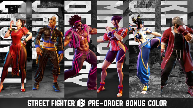 Street Fighter 6 + Preorder Bonus DLC Steam CD Key Prezzi più