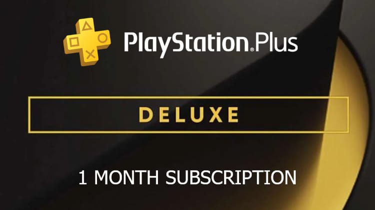 PlayStation Plus Deluxe 1 Month Subscription ACCOUNT | on Kinguin.net