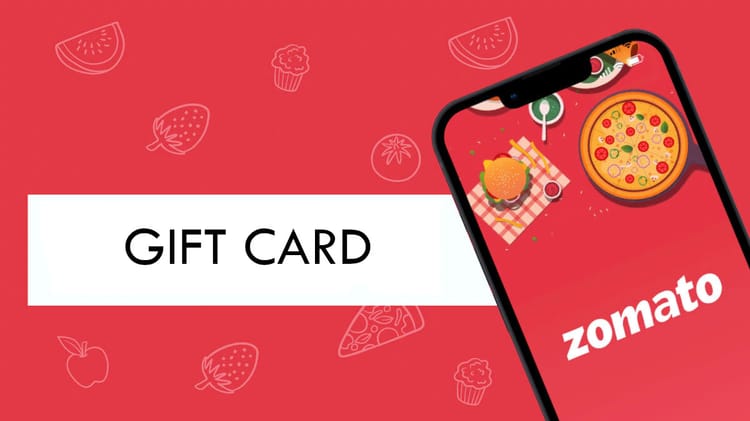 Zomato INR 100 Gift Card IN Buy cheap on