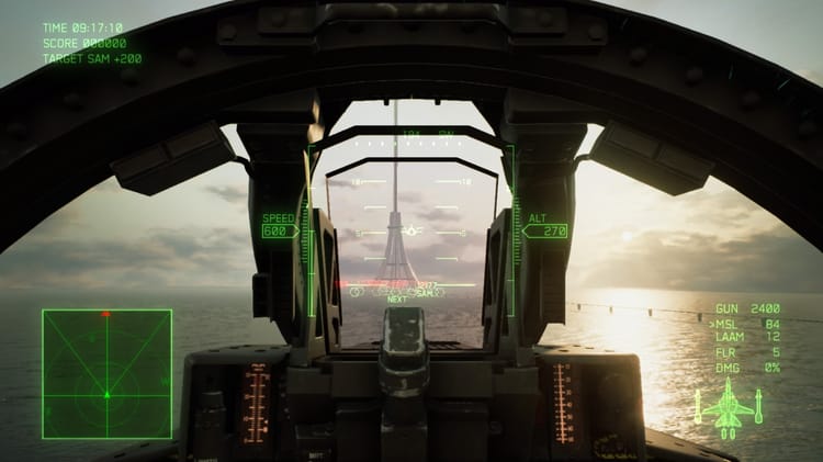 ACE COMBAT™ 7: SKIES UNKNOWN - TOP GUN Maverick Aircraft Set Release  Trailer 