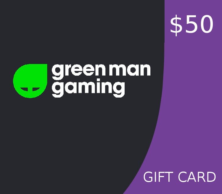 $50 Gift Card  Green Man Gaming Credit