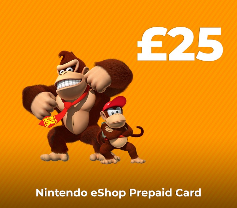 Nintendo eShop Prepaid Card GBP 25 Key UK	