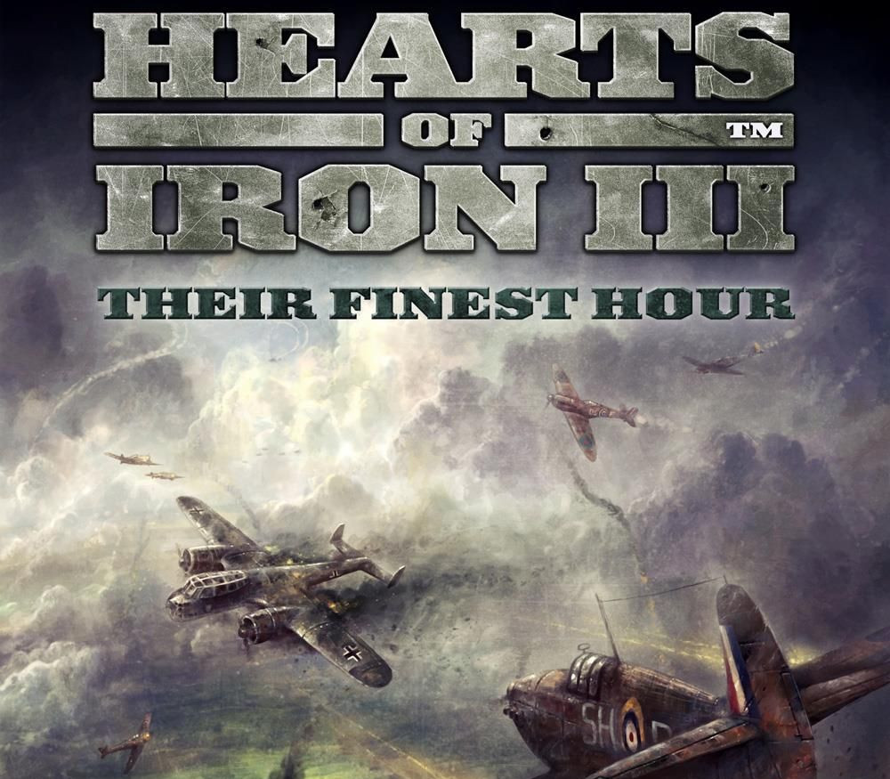 Hearts of Iron III - Their Finest Hour DLC Steam CD Key