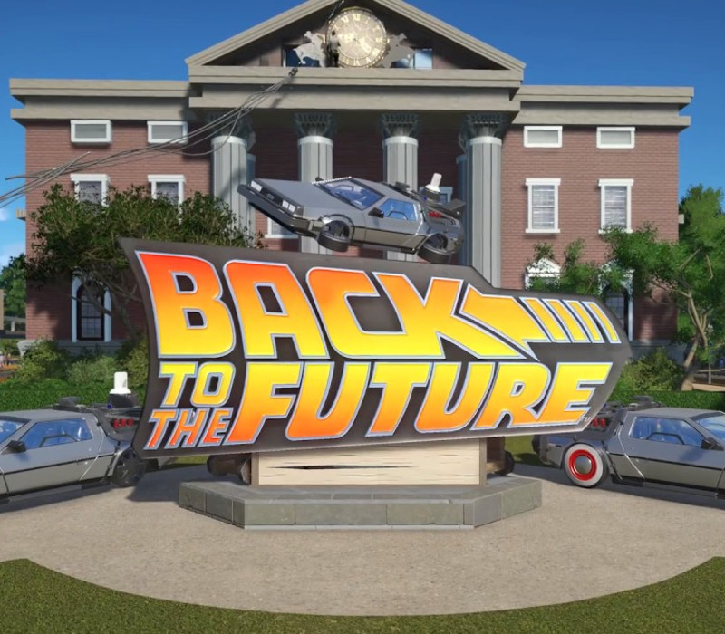 Planet Coaster - Back to the Future Time Machine Construction Kit DLC EU PC Steam Altergift