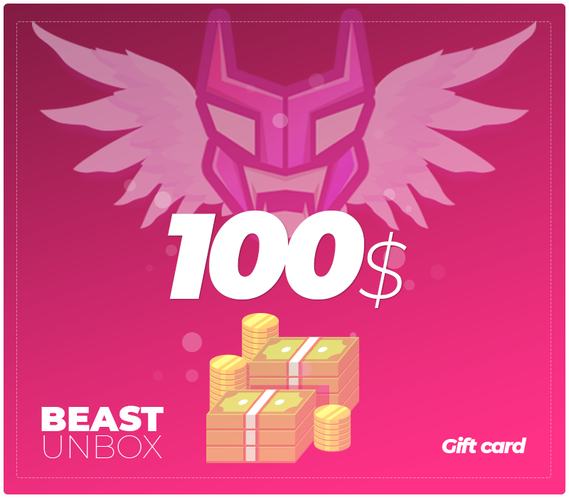 

BeastUnbox.com $100 Gift Card