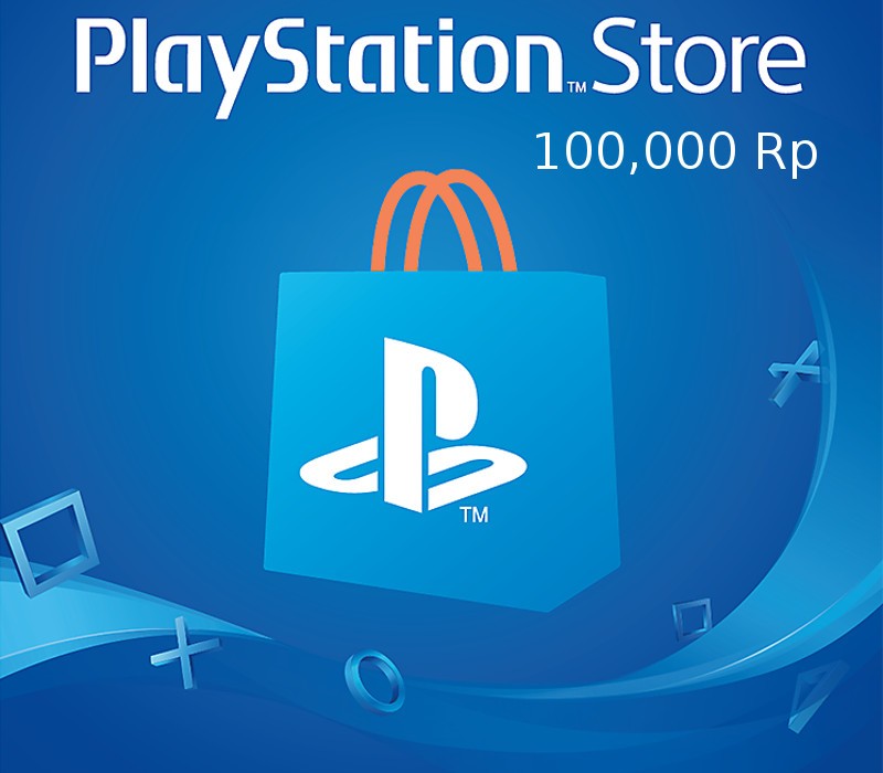 cover PlayStation Network Card Rp 100,000 ID