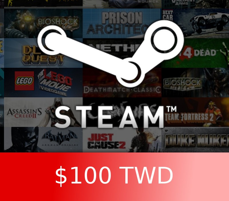 

Steam Gift Card 100 TWD Global Activation Code