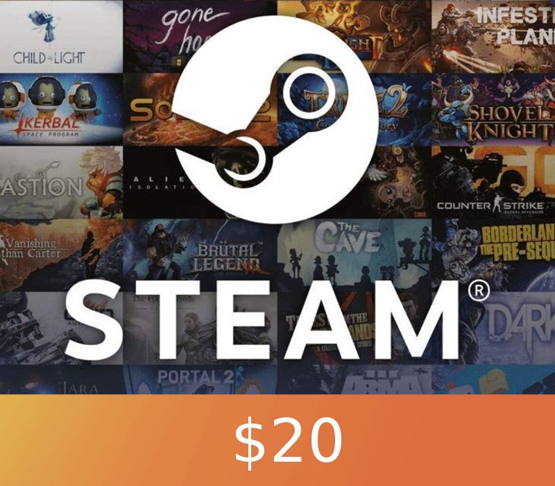 

Steam Gift Card $20 Global Activation Code