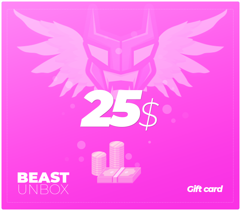 

BeastUnbox.com $25 Gift Card