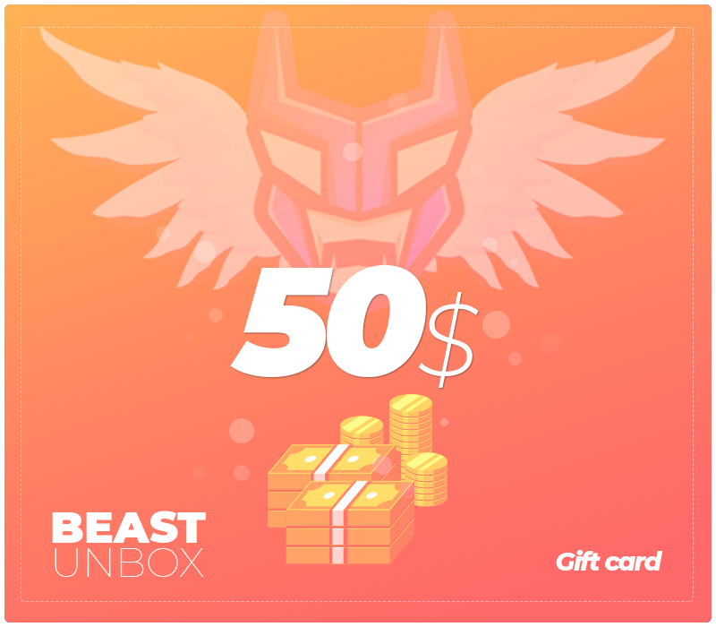 

BeastUnbox.com $50 Gift Card