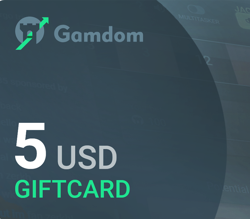 

Gamdom $5 Giftcard