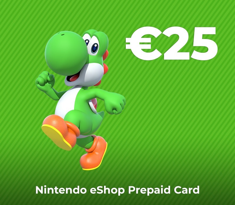 Nintendo eShop Prepaid Card €25 Key Buy on EU cheap 