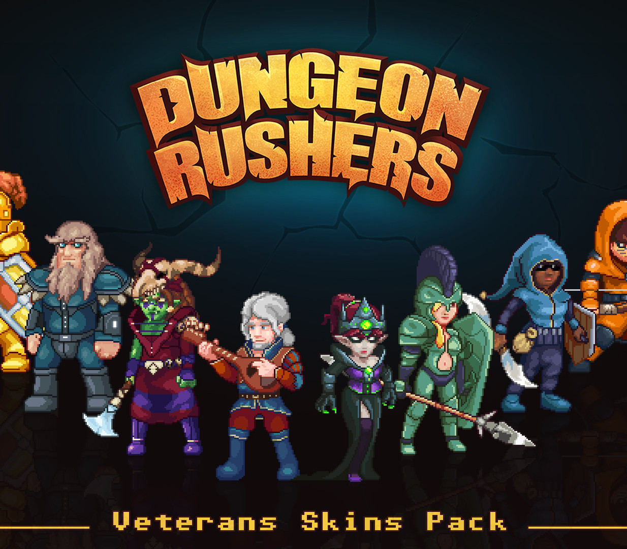 

Dungeon Rushers - Veterans Skins Pack DLC Steam CD Key