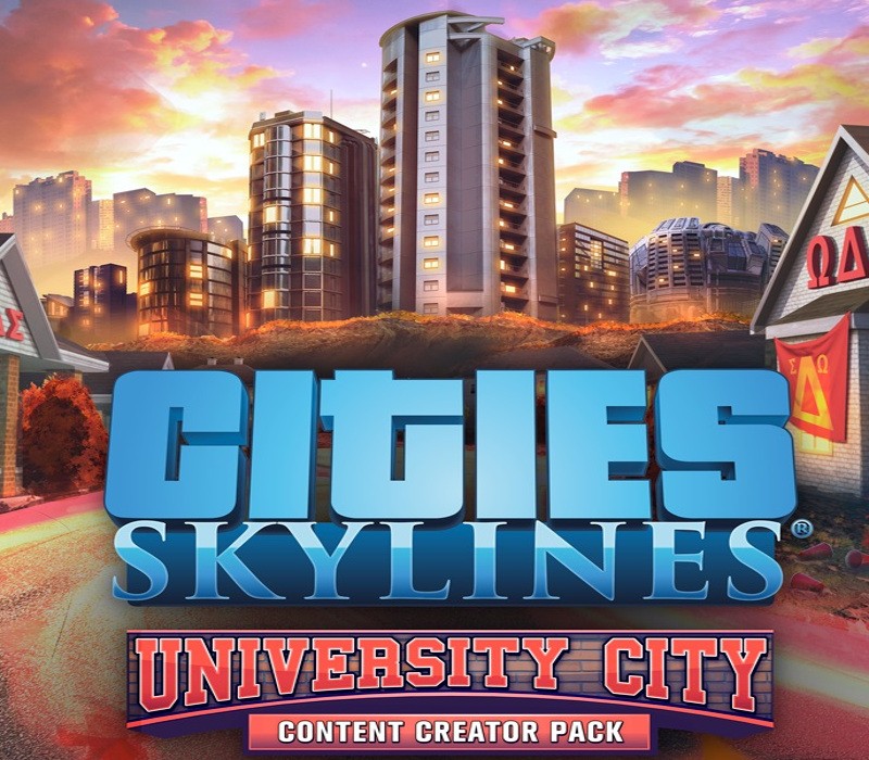 

Cities: Skylines - Content Creator Pack: University City DLC EU PC Steam CD Key