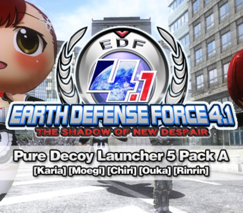 EARTH DEFENSE FORCE 4.1 - Pure Decoy Launcher 5 Pack A DLC Steam CD Key