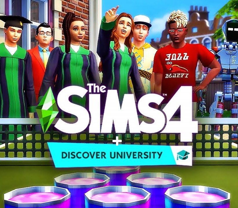 Buy The Sims 4 Discover University Expansion Pack EA Origin CD