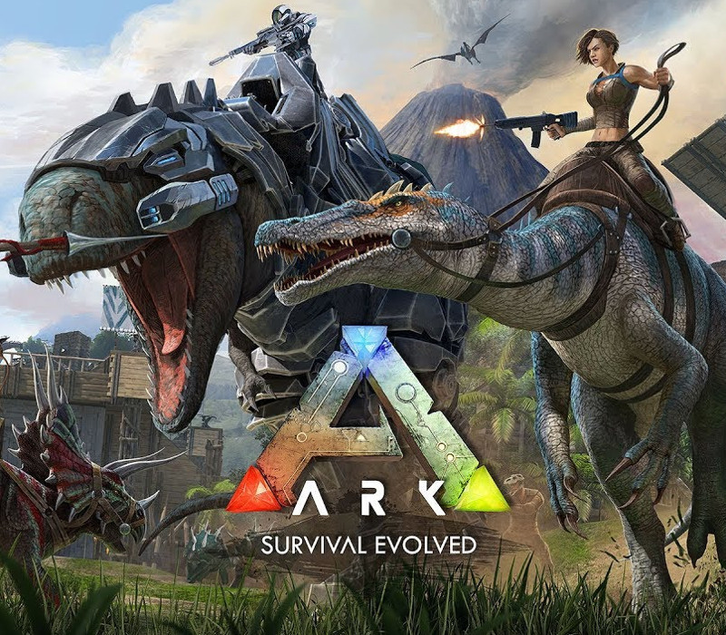 Ark survival evolved ps4 games jogos dinossauros dino mídia física