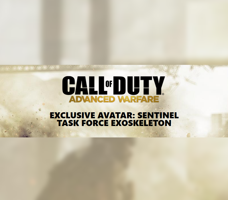 

Call of Duty: Advanced Warfare - Sentinel Task Force Exoskeleton DLC EU XBOX One CD Key