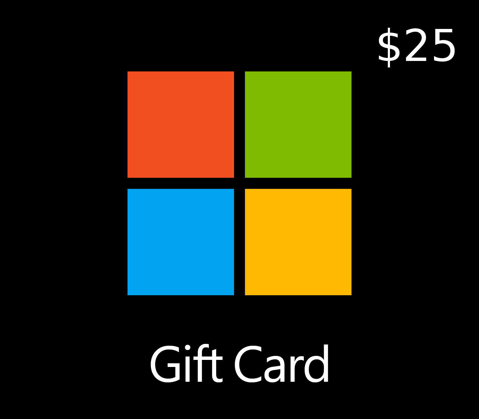 

Microsoft Gift Card $25 AU