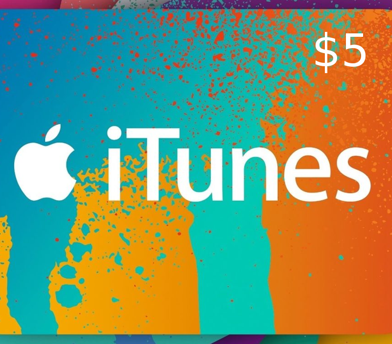 

iTunes $5 US Card