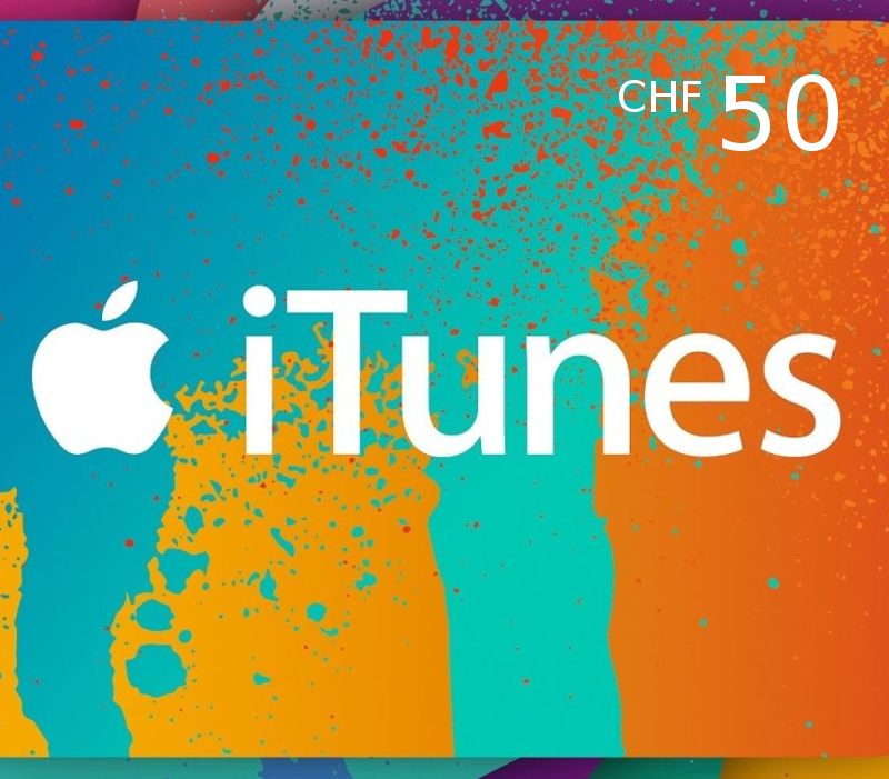 

iTunes 50 CHF CH Card