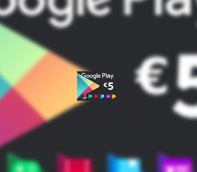 cover Google Play €5 EU Gift Card