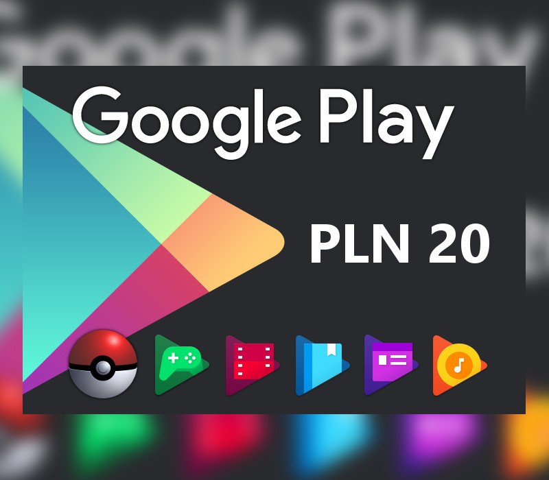 Google Play PLN 20 PL Gift Card