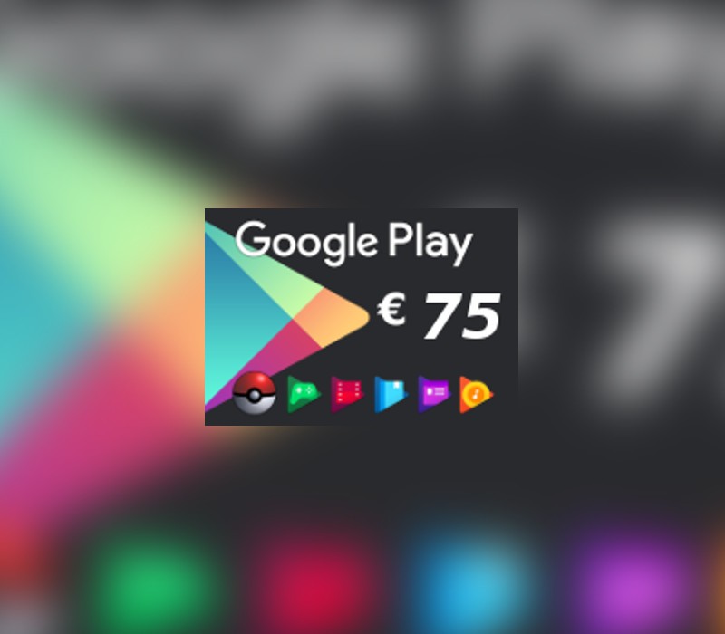 Google Play €75 DE Gift Card