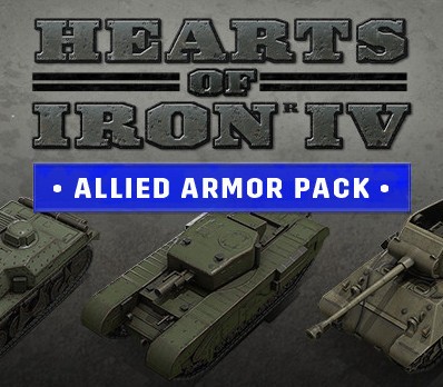 

Hearts of Iron IV - Allied Armor Pack DLC Steam CD Key